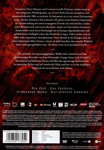Produktbild: Die purpurnen Fl&uuml;sse - Staffel 3 [4 DVDs]
