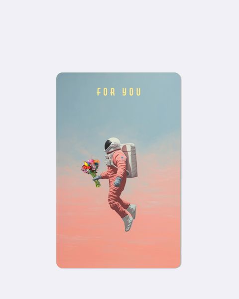 Produktbild: Lunacard Postkarte *Astronaut