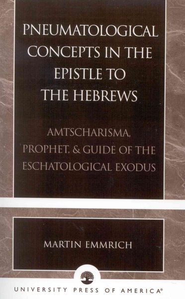 Produktbild: Pneumatological Concepts in the Epistle to the Hebrews