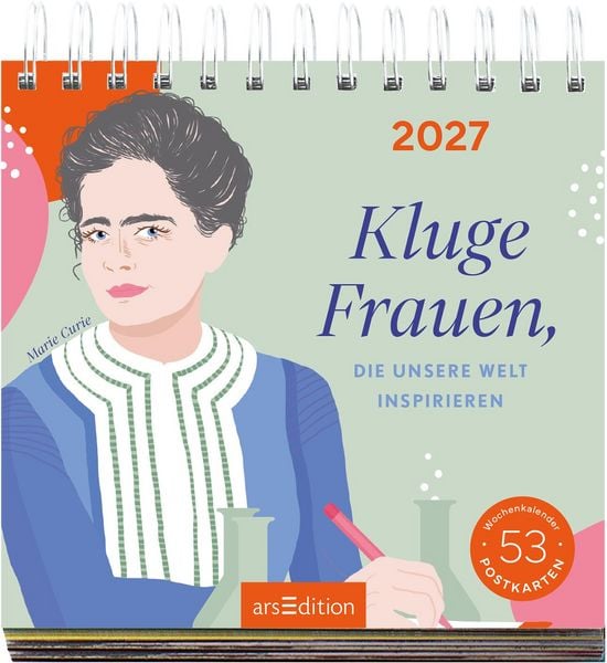 Produktbild: Postkartenkalender Kluge Frauen, die unsere Welt inspirieren 2027
