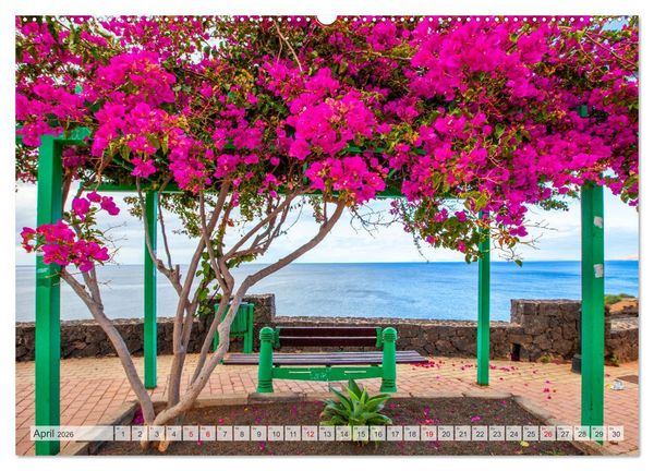 Produktbild: Urlaubsparadies Lanzarote (Wandkalender 2026 DIN A2 quer), CALVENDO Monatskalender