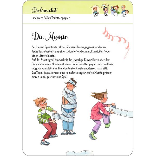 Produktbild: 50 Spiele f&uuml;r den Kindergeburtstag im Kindergartenalter