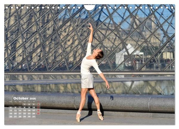 Produktbild: DANCERS IN THE CITY L'Oeil et le Mouvement (Wall Calendar 2026 DIN A4 landscape), CALVENDO 12 Month Wall Calendar