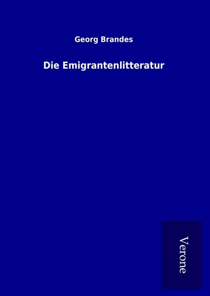 Produktbild: Die Emigrantenlitteratur