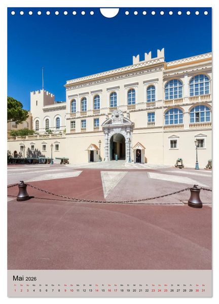 Produktbild: C&Ocirc;TE D&rsquo;AZUR Cannes, Monaco und Nizza (Wandkalender 2026 DIN A4 hoch), CALVENDO Monatskalender