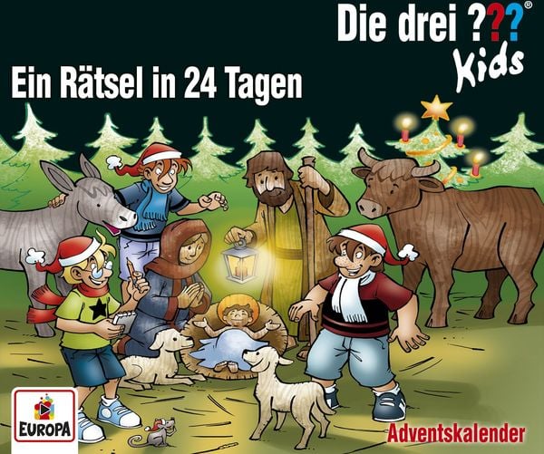 Produktbild: Die drei ??? Kids - Ein R&auml;tsel in 24 Tagen