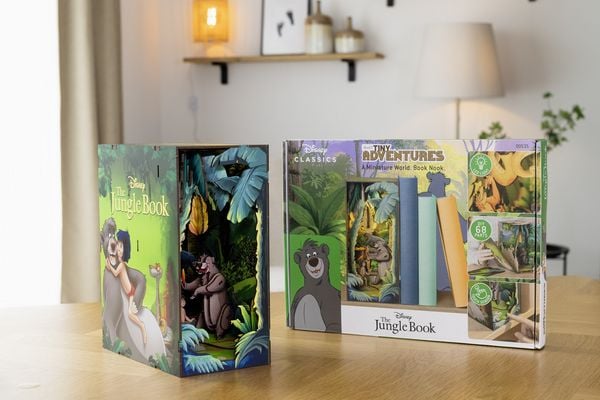 Produktbild: Book Nook DIY B&uuml;cherecke Disney Das Dschungelbuch