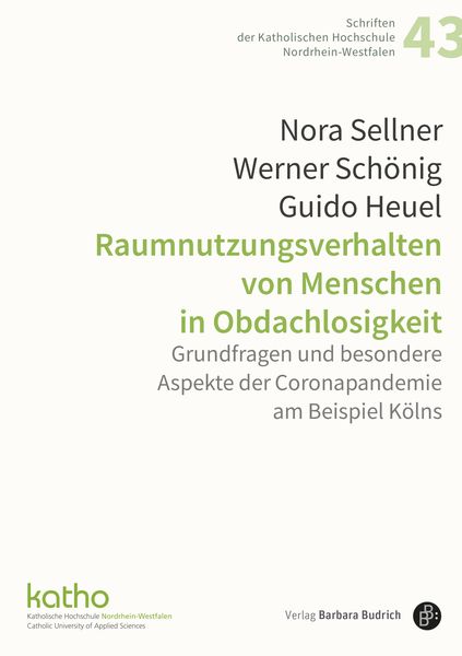Produktbild: Raumnutzungsverhalten von Menschen in Obdachlosigkeit