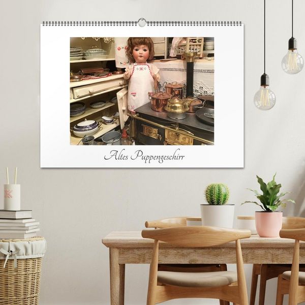 Produktbild: Altes Puppengeschirr (Wandkalender 2026 DIN A2 quer), CALVENDO Monatskalender