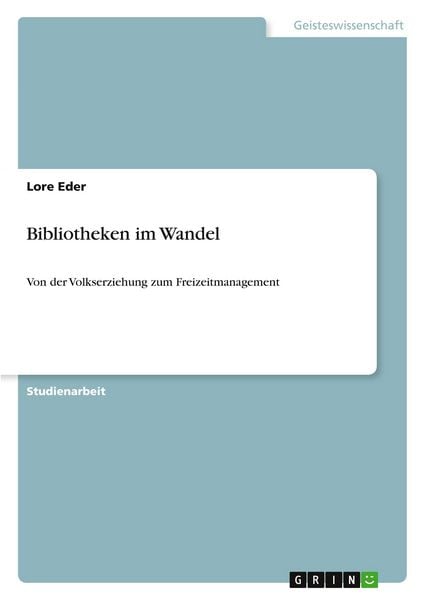 Produktbild: Bibliotheken im Wandel