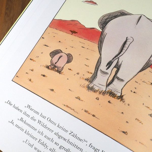 Produktbild: Eddy, der Elefant, der lieber klein bleiben wollte