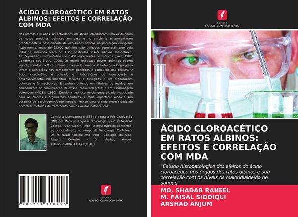 Produktbild: &Aacute;cido Cloroac&eacute;tico Em Ratos Albinos: Efeitos E Correla&ccedil;&atilde;o Com Mda