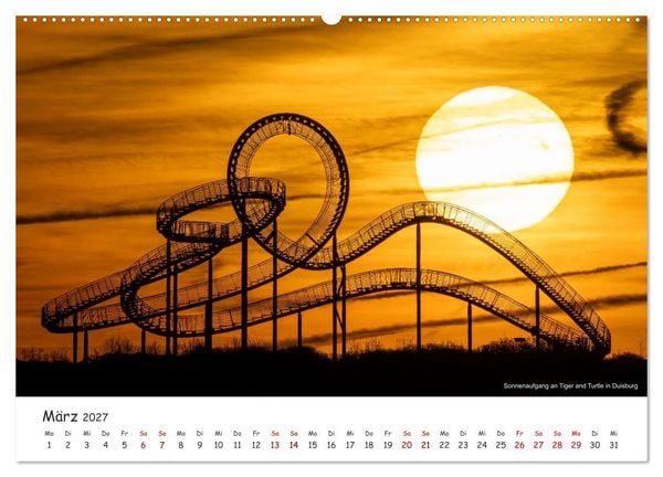 Produktbild: Heimat Entdecken - Ruhrgebiet (Wandkalender 2027 DIN A2 quer), CALVENDO Monatskalender