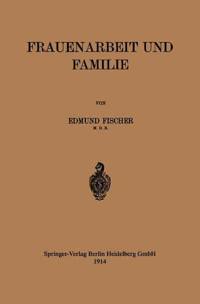 Produktbild: Frauenarbeit und Familie