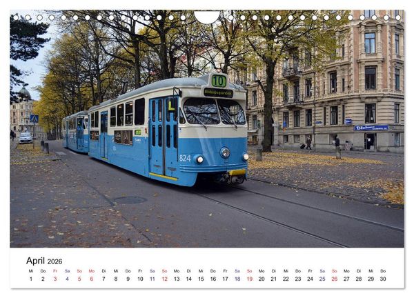 Produktbild: Stra&szlig;enbahnen in Europa (Wandkalender 2026 DIN A4 quer), CALVENDO Monatskalender