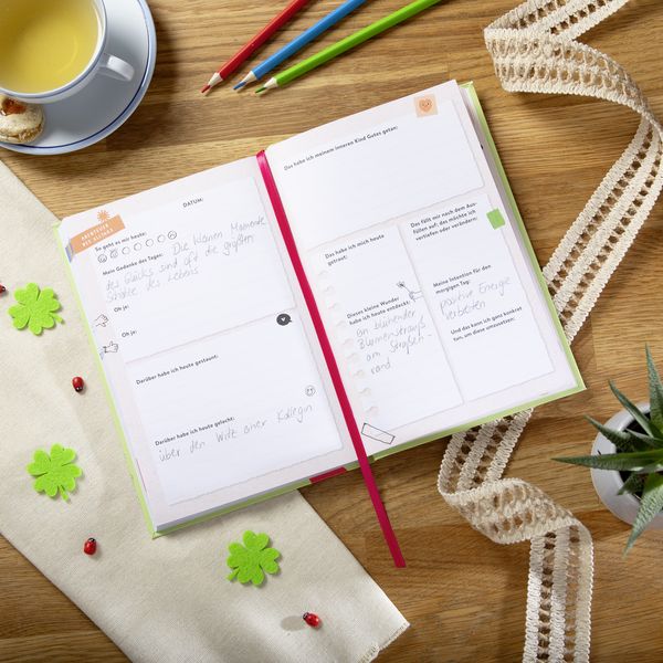 Produktbild: Gl&uuml;cks-Journal - Mein Logbuch f&uuml;r ein gutes Leben
