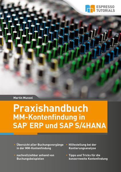 Produktbild: Praxishandbuch MM-Kontenfindung in SAP ERP und SAP S/4HANA