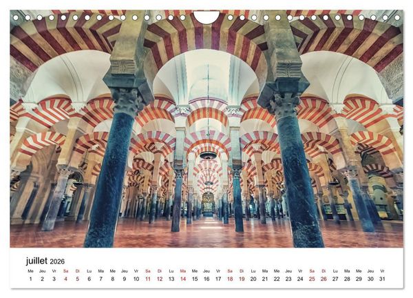 Produktbild: Stup&eacute;fiante Espagne (Calendrier mural 2026 DIN A4 vertical), CALVENDO calendrier mensuel