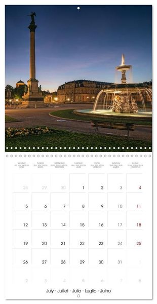 Produktbild: German City Perspectives (Wall Calendar 2027 12 &times; 12 Inch) CALVENDO 12 Month Wall Calendar