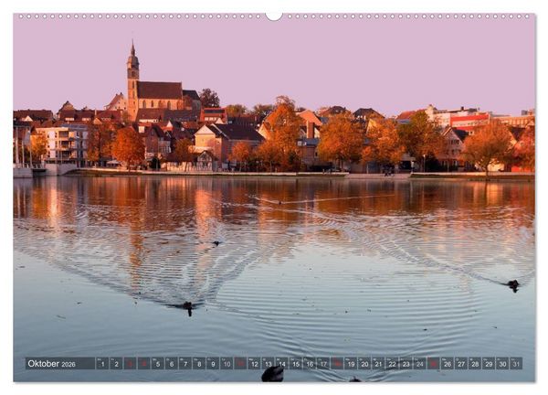 Produktbild: Spaziergang in B&ouml;blingen (hochwertiger Premium Wandkalender 2026 DIN A2 quer), Kunstdruck in Hochglanz