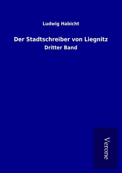 Produktbild: Der Stadtschreiber von Liegnitz