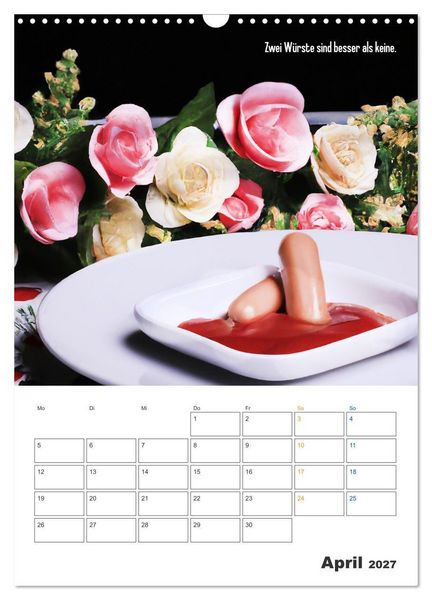 Produktbild: Ist mir Wurst Kalender (Wandkalender 2027 DIN A3 hoch), CALVENDO Monatskalender