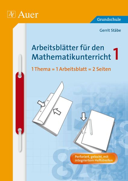 Produktbild: Arbeitsbl&auml;tter f&uuml;r den Mathematikunterricht 1