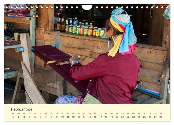 Produktbild: Leben in Myanmar (Wandkalender 2026 DIN A4 quer), CALVENDO Monatskalender