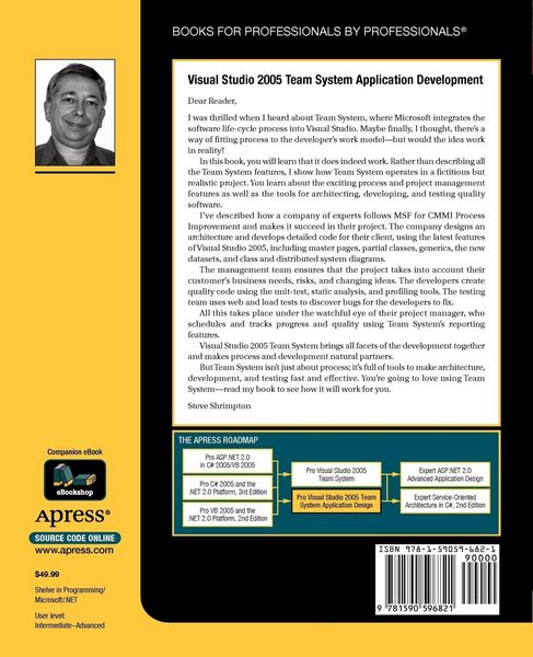 Produktbild: Pro Visual Studio 2005 Team System Application Development