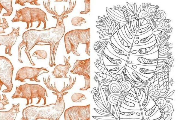 Produktbild: Flora, Fauna, Pflanzen & Bienen - Stickerbuch