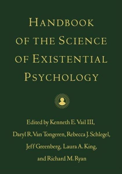 Produktbild: Handbook of the Science of Existential Psychology