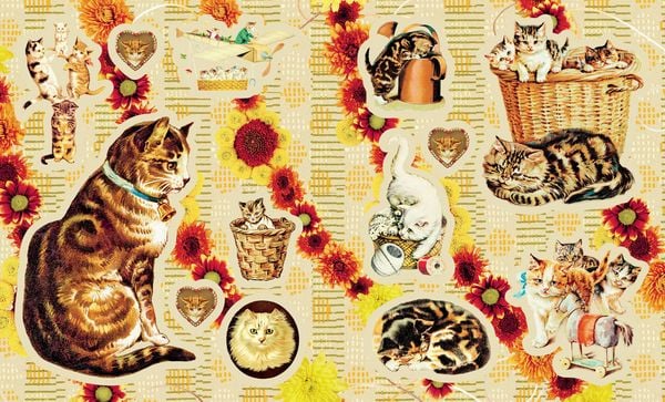 Produktbild: Cynthia Hart's Victoriana Cats: The Sticker Book