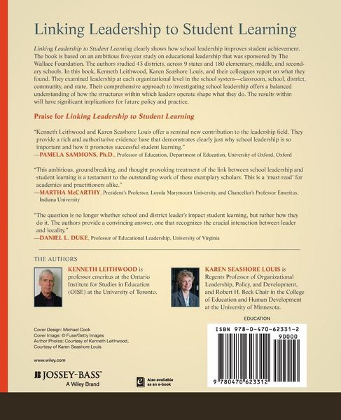 Produktbild: Linking Leadership to Student Learning
