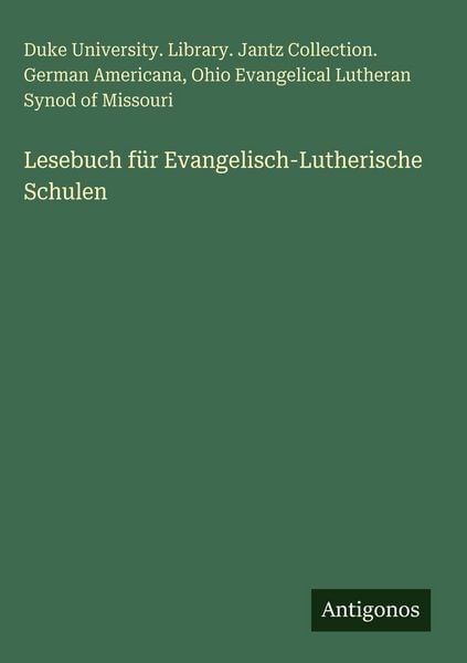 Produktbild: Lesebuch f&uuml;r Evangelisch-Lutherische Schulen