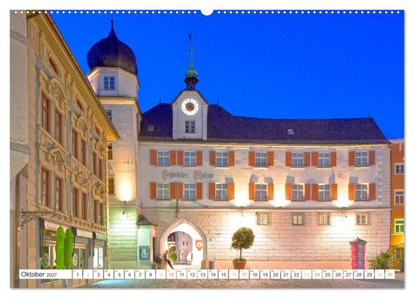 Produktbild: Rosenheim - Die Stadt vor den Bergen (Wandkalender 2027 DIN A2 quer), CALVENDO Monatskalender