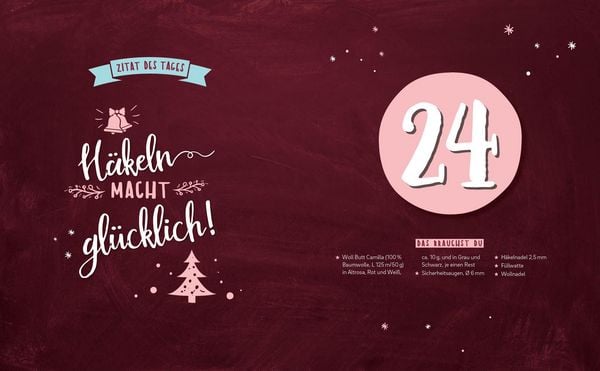 Produktbild: Mein Adventskalender-Buch H&auml;kelzauber