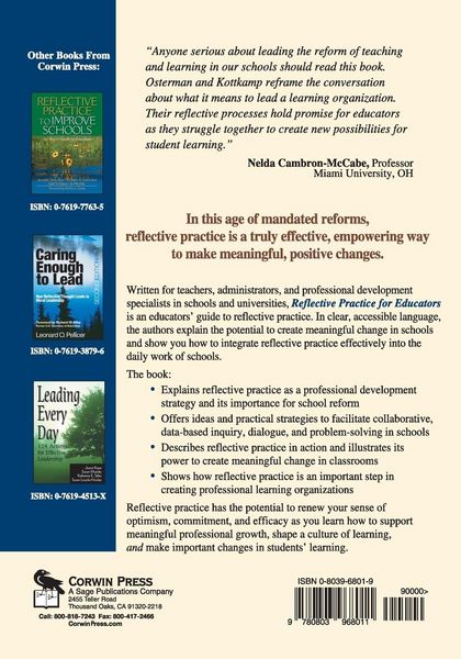 Produktbild: Reflective Practice for Educators