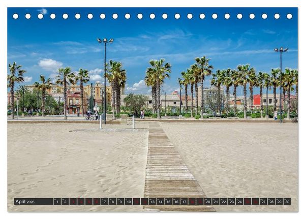 Produktbild: Valencia - Stadt am Turia (Tischkalender 2026 DIN A5 quer), CALVENDO Monatskalender