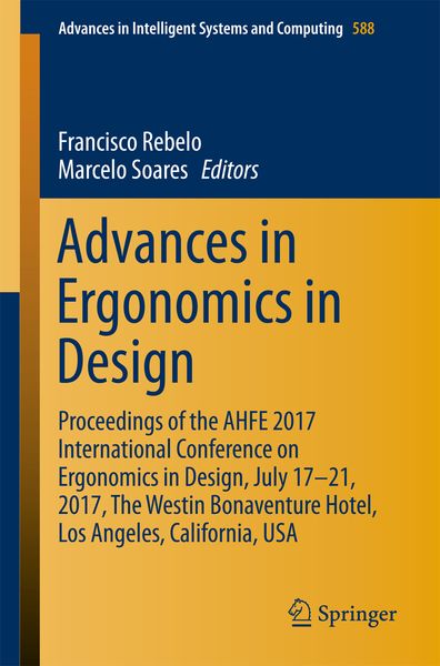 Produktbild: Advances in Ergonomics in Design