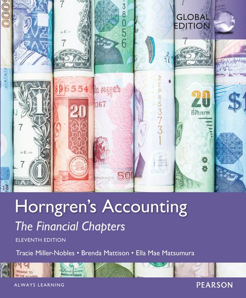 Produktbild: Horngren's Accounting, The Financial Chapters, Global Edition