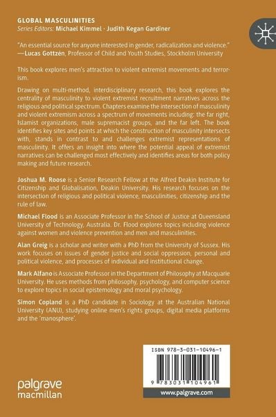 Produktbild: Masculinity and Violent Extremism