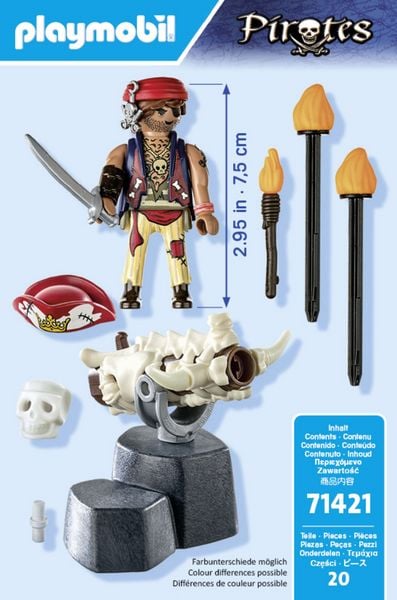 Produktbild: PLAYMOBIL&reg; Pirates 71421 Kanonenmeister