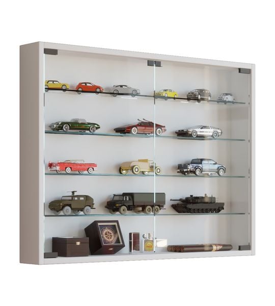 Produktbild: H&auml;ngevitrine Wandvitrine Sammel Deko Mandosa L