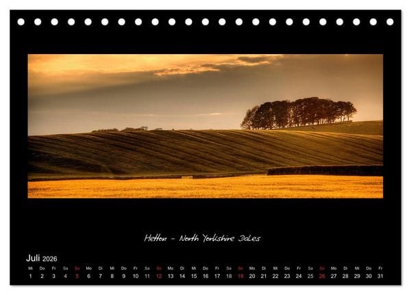 Produktbild: Amazing England - England's sch&ouml;nste Seiten (Tischkalender 2026 DIN A5 quer), CALVENDO Monatskalender