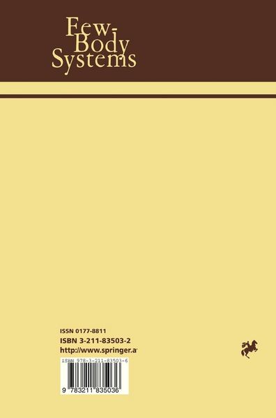 Produktbild: Few-Body Problems in Physics &rsquo;99
