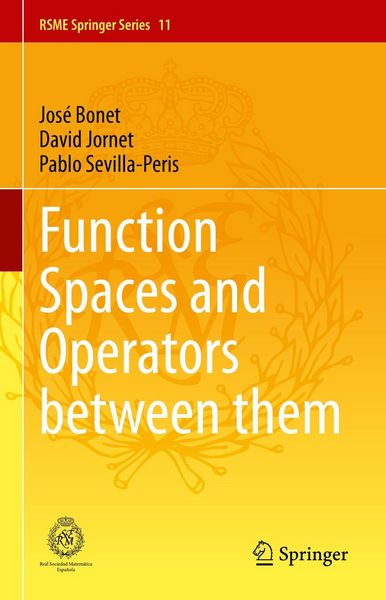Produktbild: Function Spaces and Operators between them