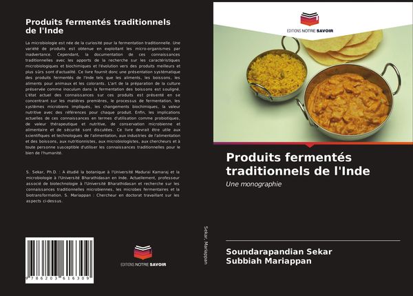 Produktbild: Produits ferment&eacute;s traditionnels de l'Inde