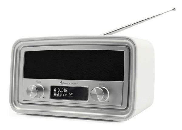 Produktbild: Soundmaster UR190WE Tischradio DAB+, UKW DAB+, UKW Wei&szlig;