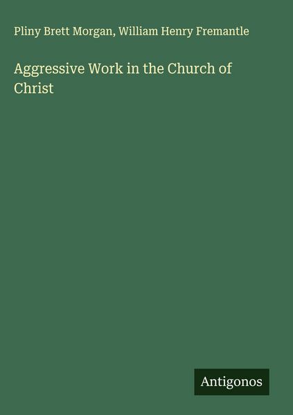 Produktbild: Aggressive Work in the Church of Christ