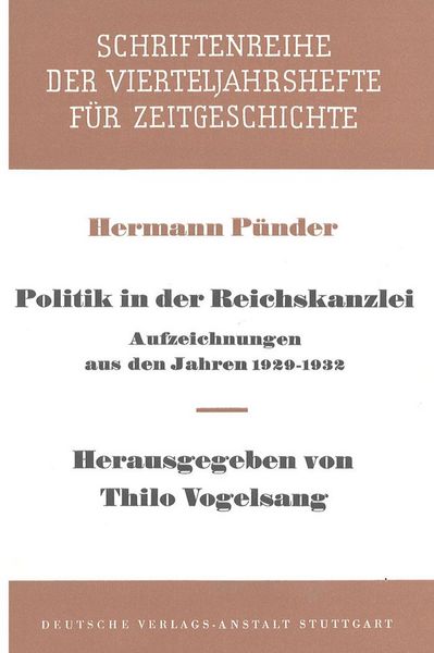 Produktbild: Politik in der Reichskanzlei